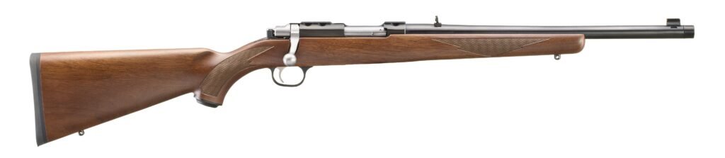 RUGER 77/44 44MAG BL/WD 16" AS TB