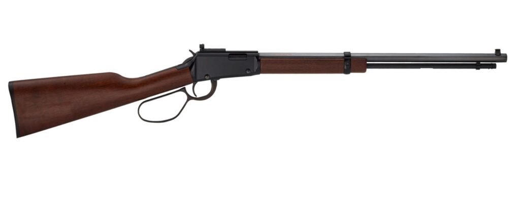 HENRY REPEATING ARMS H1 TRACKER 22MAG BL/WD 20"