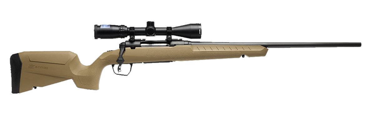 SAVAGE ARMS AXIS 2 CPT 223REM BL/FDE PKG #
