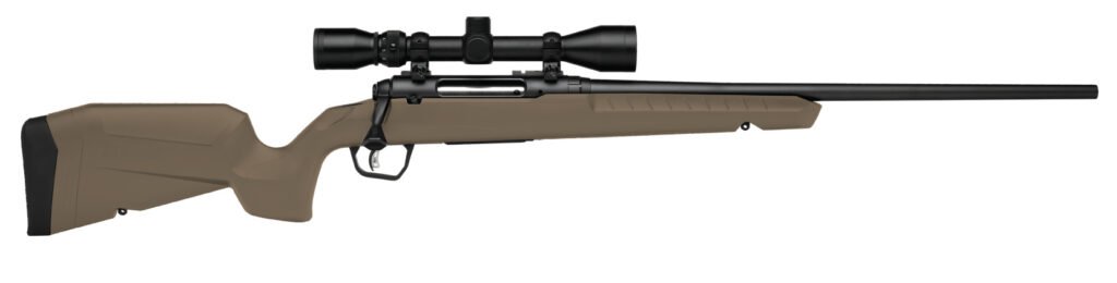 SAVAGE ARMS AXIS 2 6.5CR BL/FDE 22" PKG  #