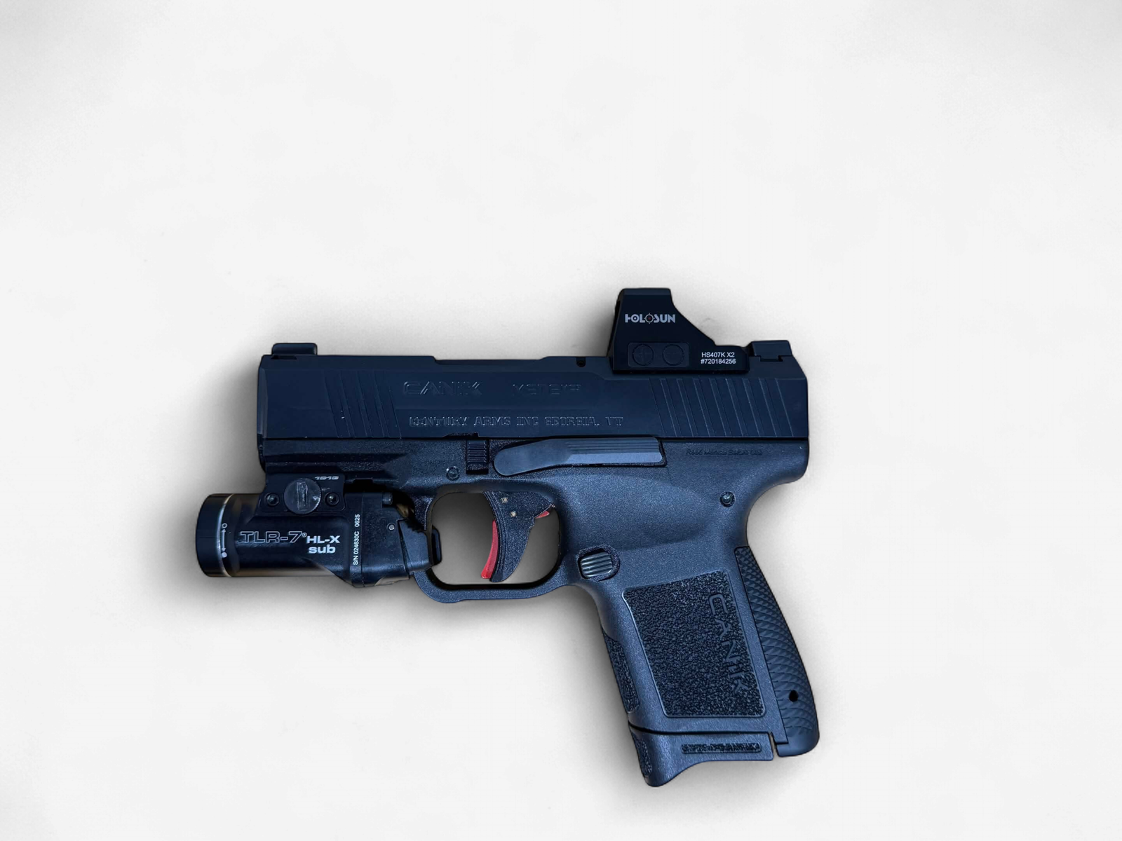 Used Canik Mete MC9 w/ 407k and TLR-7 HL-X Sub