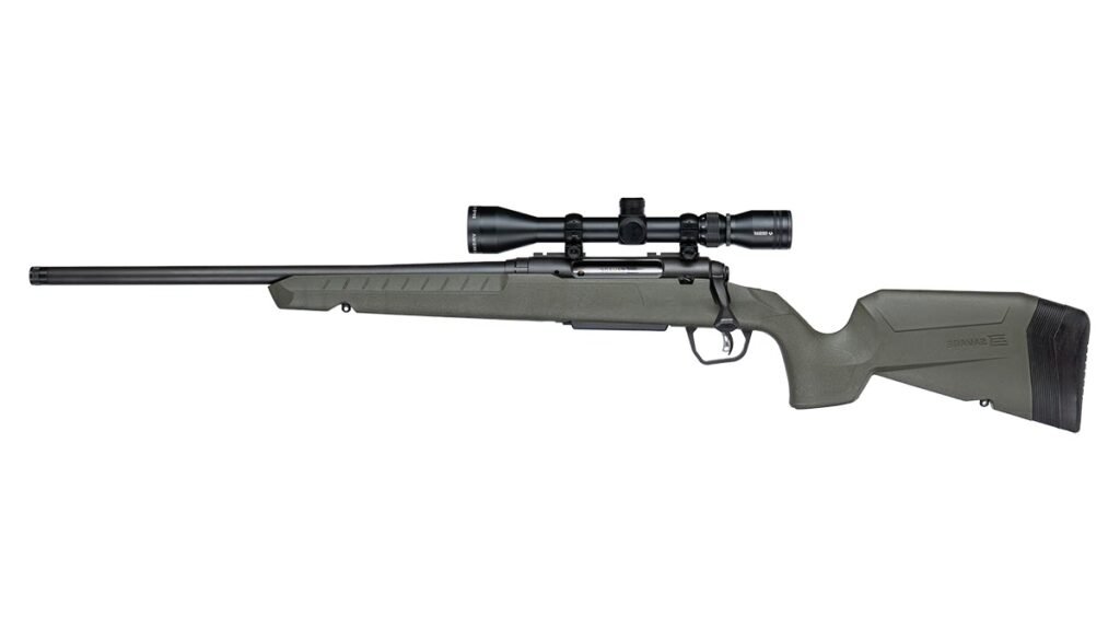 SAVAGE ARMS AXIS 2 XP 6.5CR BL/GRN LH TB