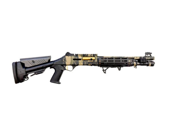 Orthos Raider S4 SBS in Woodland Camo Elite